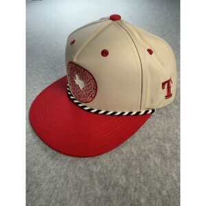 Texas Rangers Coca Cola Baseball Cap Snapback Hat Embroidered Logo‎ Design Cream